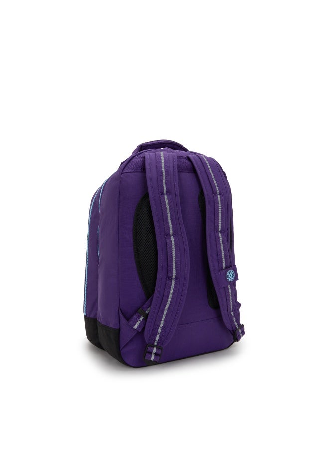 kipling Class Room Kids/Teen Large Backpack with Laptop protection 15.6''inch - VIP Purple - Image 2