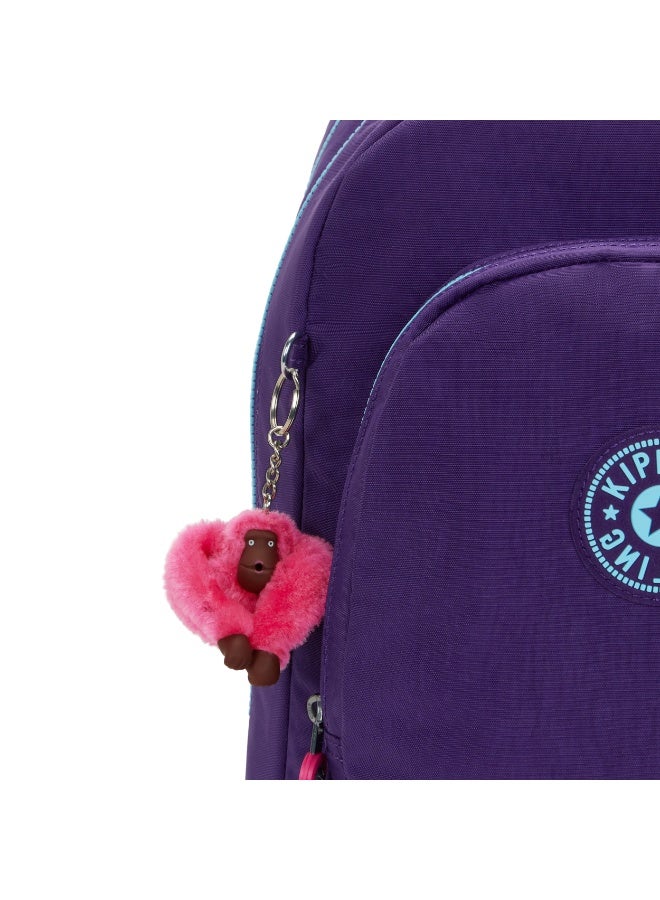 kipling Class Room Kids/Teen Large Backpack with Laptop protection 15.6''inch - VIP Purple - Image 5