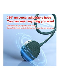 Y&D Neckband Bluetooth Speaker, Portable Wireless Wearable EBS-906, 5.0, Built-in mic, 10H Playtime, for Home and Outdoor,Green  - Image 4