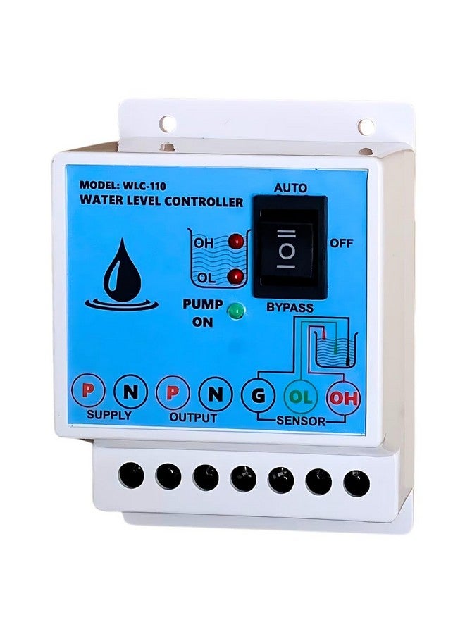 Microtail Fully Automatic Water Level Controller Plastic ABS with 3 Sensors, Single Phase 230V AC - Image 1