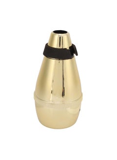 Thoraya Trumpet Mute Replacement ABS Plastic Mini Fully Enclosed Silencer Trumpet Accessories Gold  - Image 1