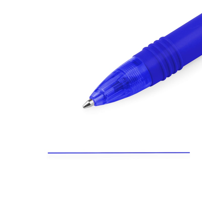 Zebra Z-Grip Smooth Mini Retractable Ballpoint Pens - 1.0mm - Blue - Pack of 12 - Image 3