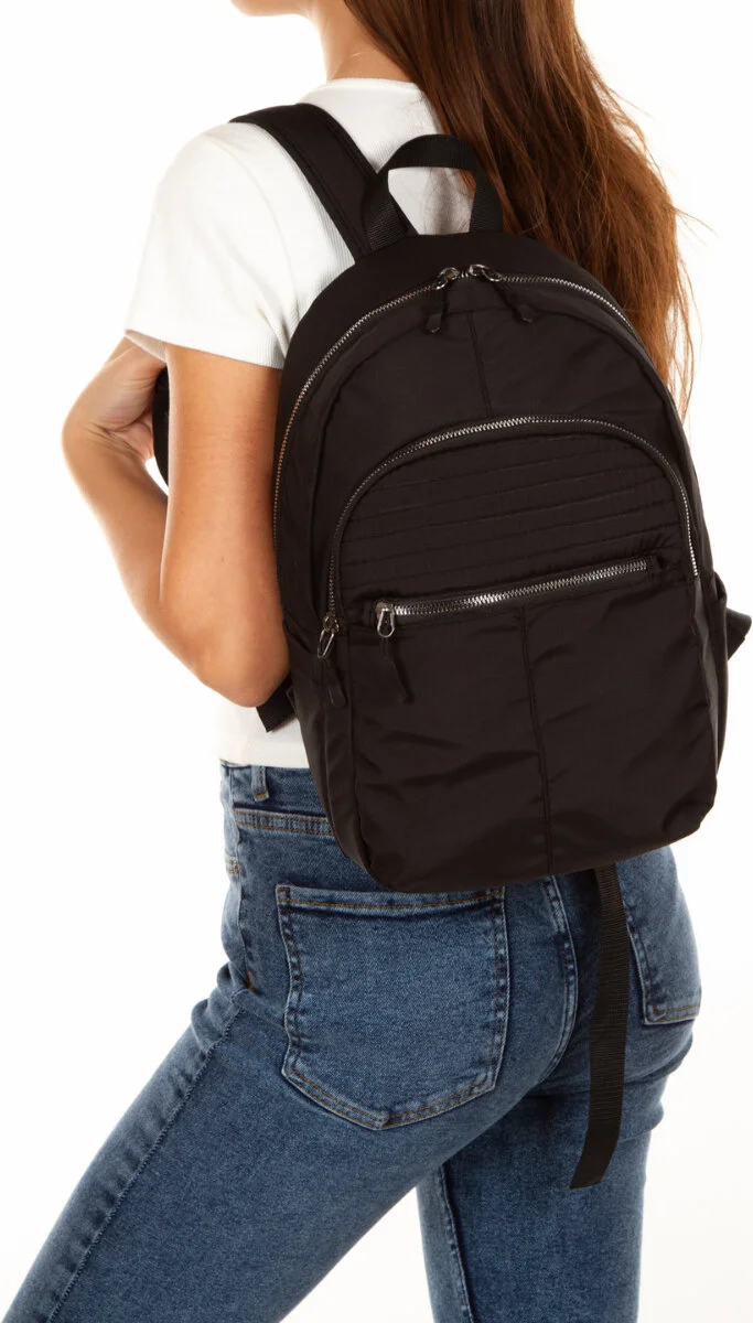 Paqpa Bag Nery Women's Black Backpack PB210-01