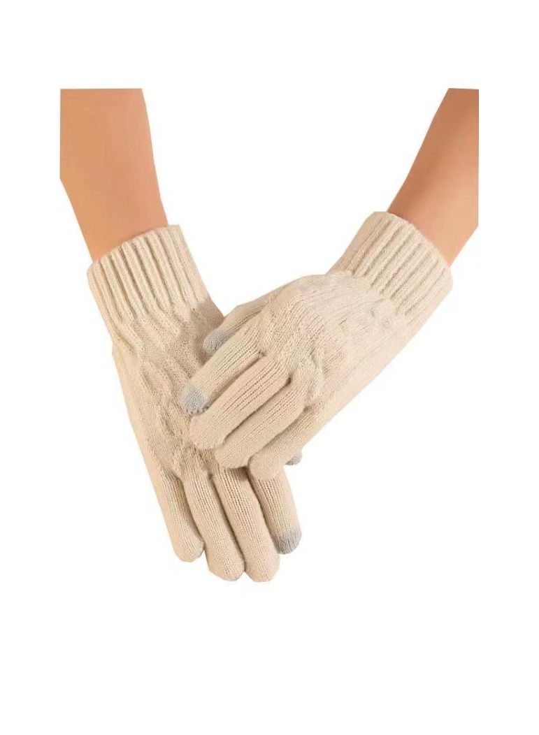Solid Knit Gloves