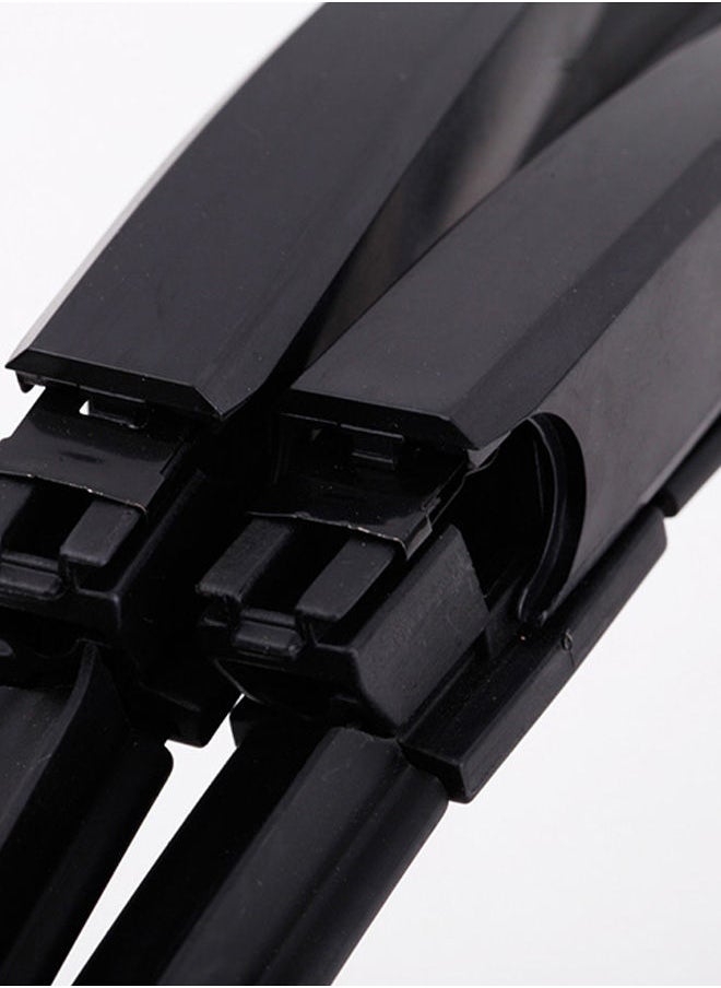 NIBEMINENT 2-Piece 22-Inch Bracketless Rubber Arm Windshield Wiper Blade For Audi A4/S4 A6 Allroad  - Image 5