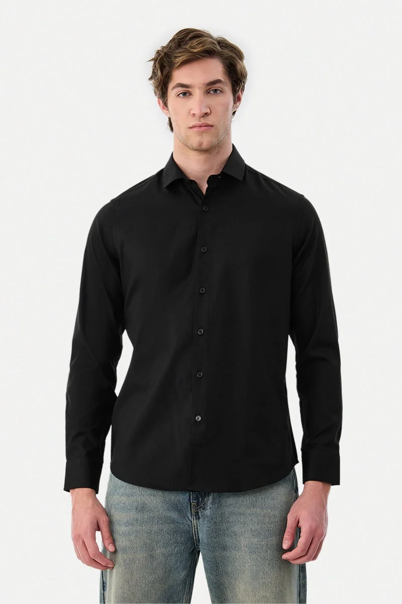 SNITCH 100% Cotton Slim Fit Shirt