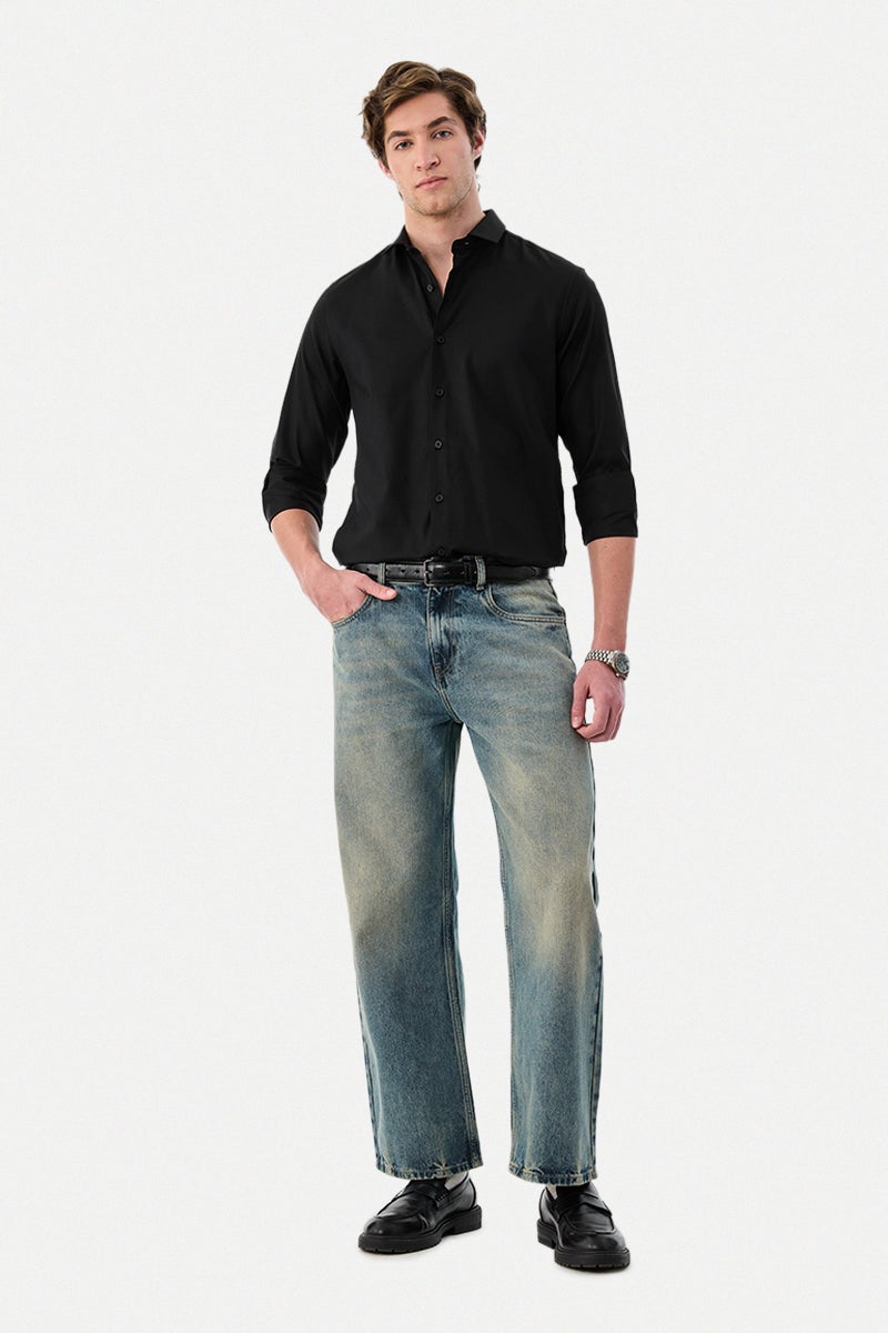 SNITCH 100% Cotton Slim Fit Shirt - Image 2