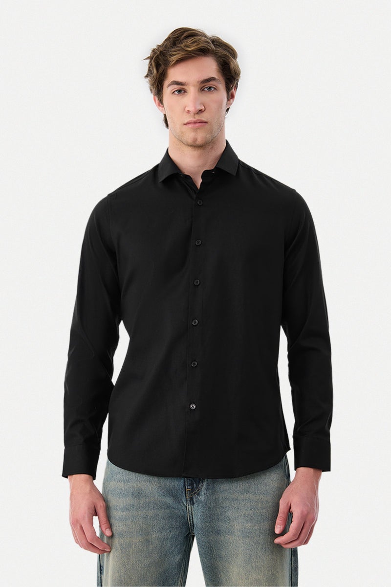 SNITCH 100% Cotton Slim Fit Shirt - Image 4