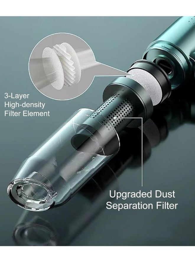 Rich Life Brushless Handheld Vacuum Cleaner Cordless | 12000PA High Suction | Compact, Rechargeable | Car & Home Mini Wireless Vacuum  - Image 3