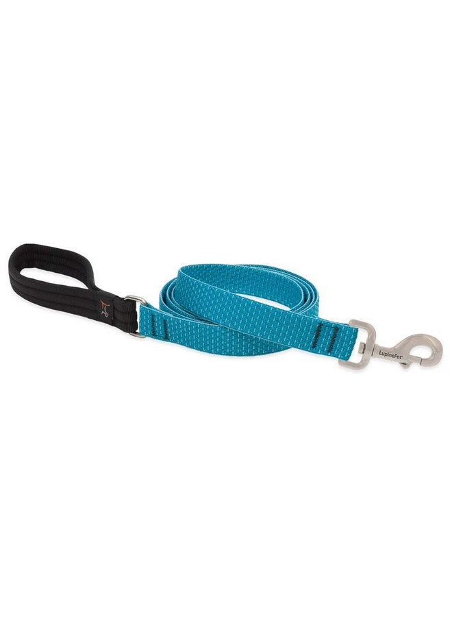 Lupine Dog Leash by Lupine ECO Collection 1" Wide Tropical Sea 4-Foot Long with Padded Handle - Image 1
