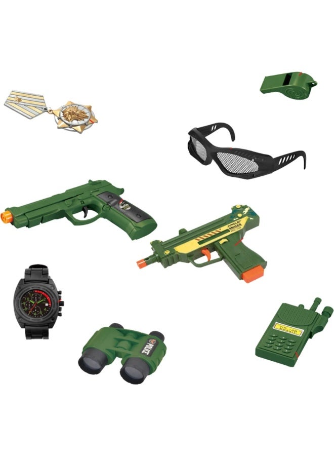 TOY GARDEN Army Play Set for Kids – Military Toy Kit with Soldiers, Weapons & Accessories – Roleplay Combat Action Set for Boys & Girls - Image 3