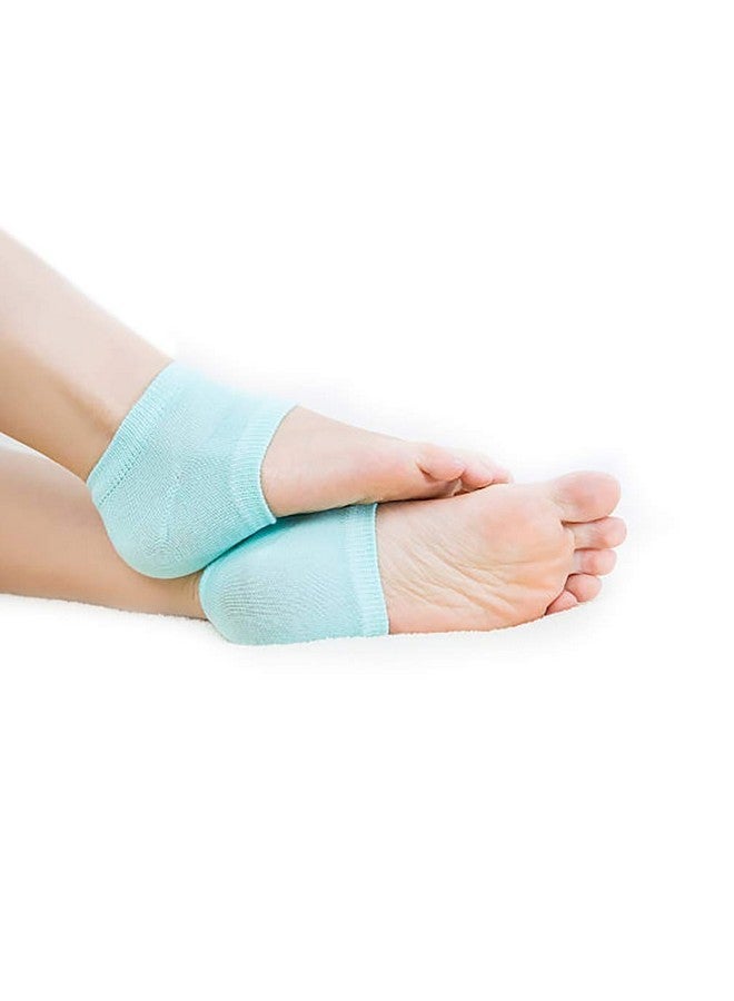 KIDINGTON Gel Heel Socks with Spa GelPad Moisture Toeless Gel Lined Socks Pain Relief For Men And Women Humectant Moisturizer Heel - Image 5