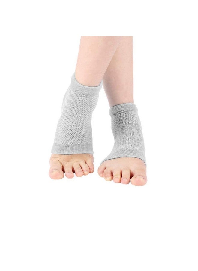 KIDINGTON Gel Heel Socks with Spa GelPad Moisture Toeless Gel Lined Socks Pain Relief For Men And Women Humectant Moisturizer Heel - Image 1