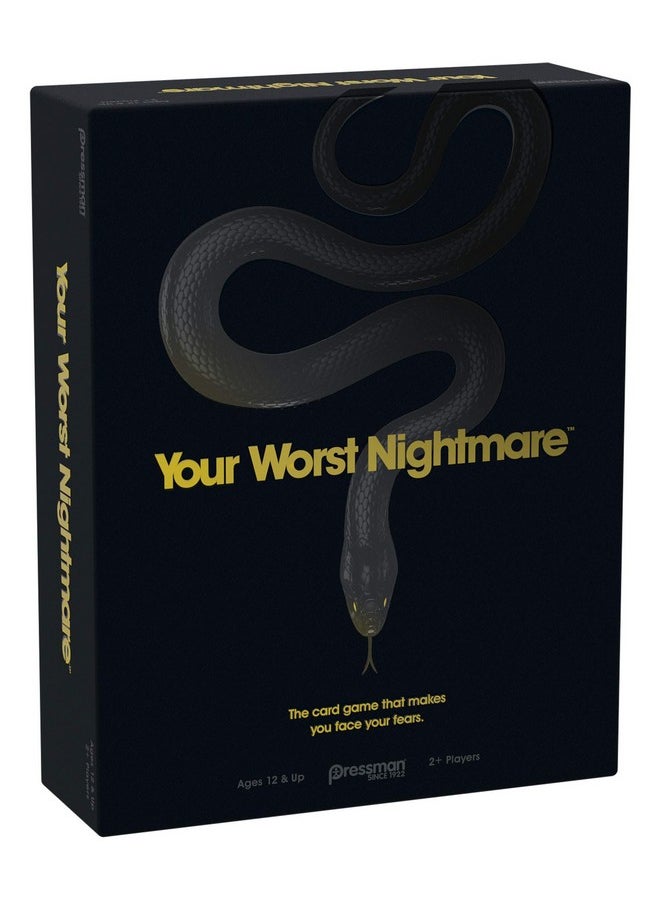 Pressman Your Worst Nightmare by Pressman - The Card Game That Makes You Face Your Fears, Black  - Image 5