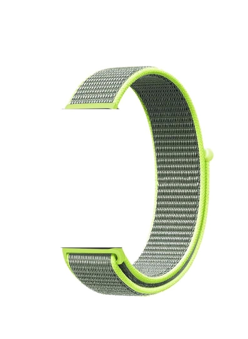 Generic - Nylon Watch Band for Huawei Band 9/8 Adjustable Replacement Sport Watch Band Compatible with Sports Nylon Strap for Women and Men -yellow - Image 1