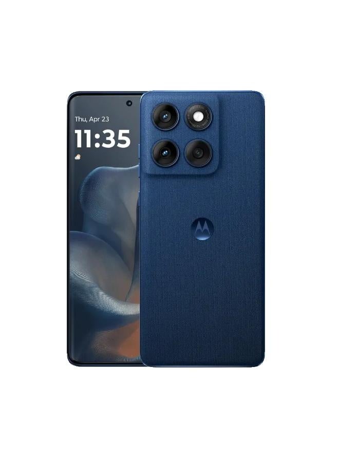 Motorola Edge 60 Dual SIM Gibraltar Sea Blue 12GB RAM 512GB 5G - Middle East Version - Image 2