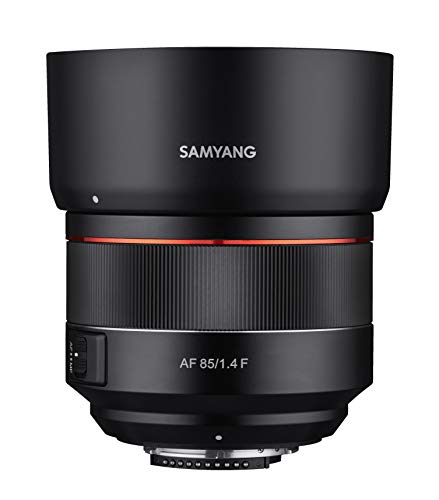 Samyang 85 mm F1.4 Auto‑Focus Telephoto Lens for Nikon F – Fast f/1.4 Aperture, Weather‑Sealed, Dual LSM Motor, Hybrid Optics, 9‑Blade Iris, 77 mm Filter, Full Frame DSLR, Quiet Focus - Image 1