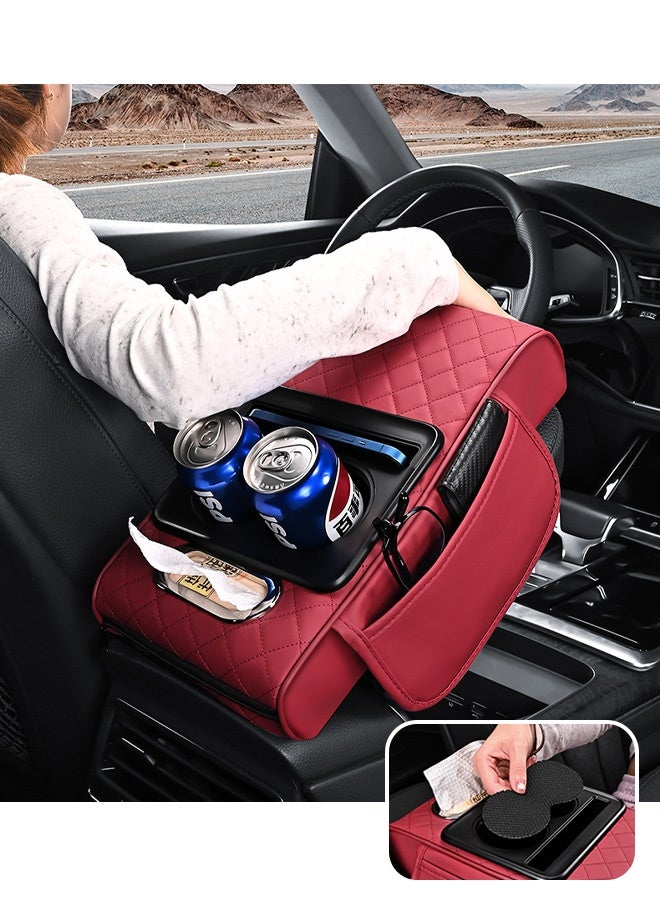 Generic Multifunctional vehicle-mounted height-enhancing integrated armrest box pad  - Image 5