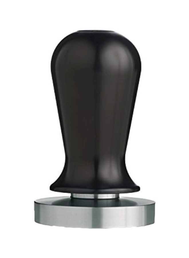 Y&D Calibrated Flat Tamper Black/Silver 58mm - Image 1