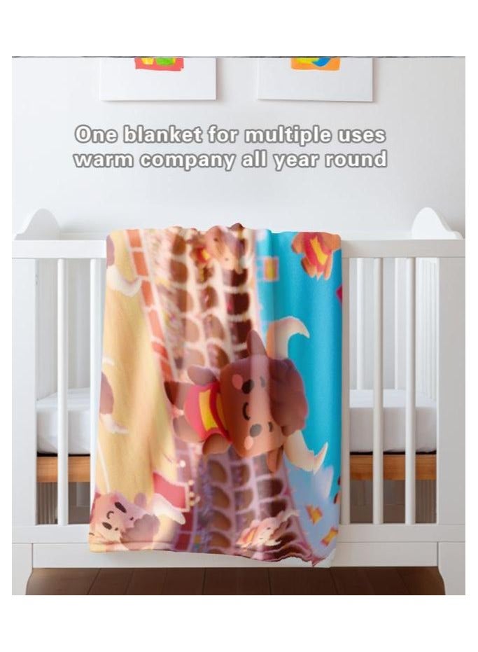 general Flannel thin blanket (warm and comfortable, suitable for sleep, gaming, dust removal and sandproof) 150cm*200cm - 843 - Image 4