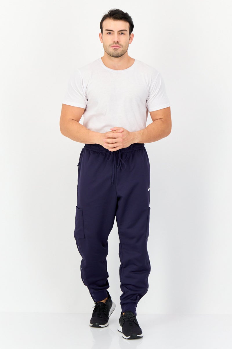 Nike Men Loose Fit Outdoor Sweatpants, Navy - Image 4