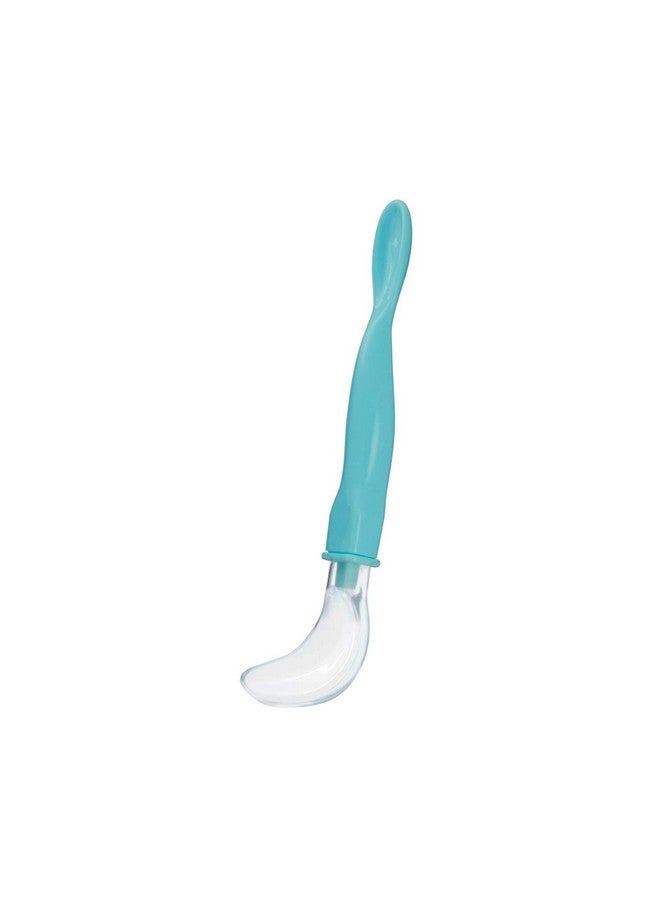 Beebaby Silicone Spoons (Dual End - Blue) - Image 2