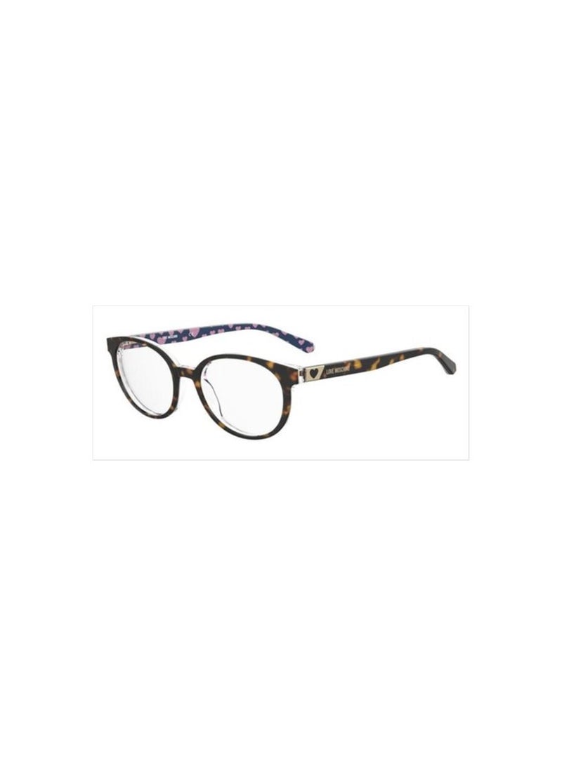 MOSCHINO Eyeglasses Model MOL584 Color 086/18 Size 52 mm