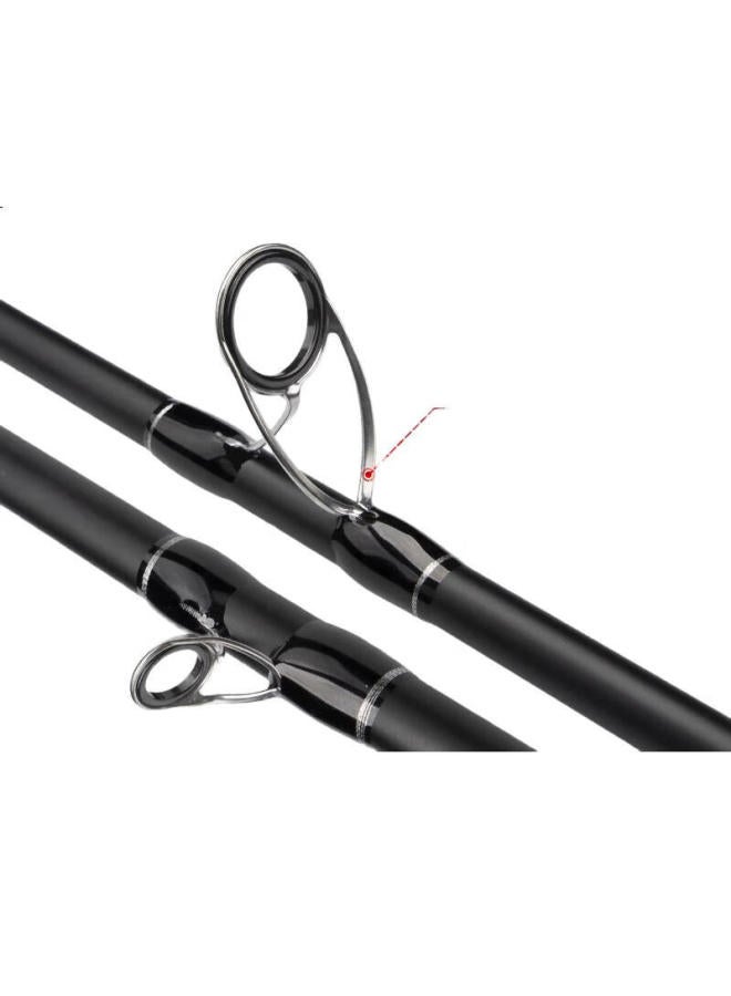 Taigek Xxh Fast Adjusting Thunder Strong Rod Ultra Hard Long Casting Heavy Thunder Striking Black Rod Father's Day Gift 2.4m Straight Handle Single Rod - Image 3