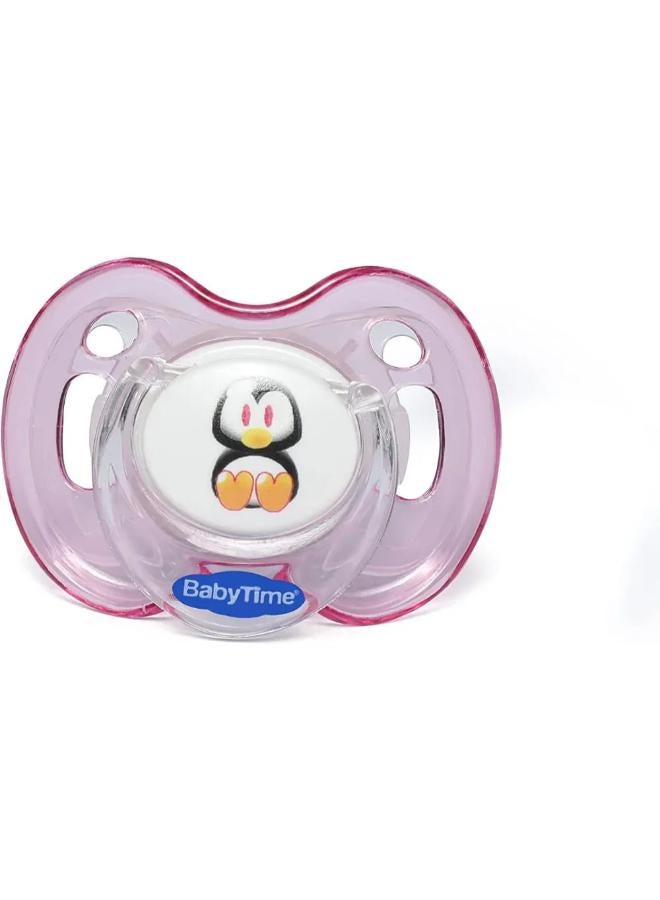 Baby Time Silicone Soother with Cap
