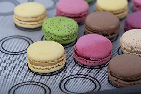 Zeinwap Silicone Baking Mat | Non-Stick, Food Safe Reusable Baking Sheet for Cookies, Macarons, Pastry & Chocolate | 40x30 cm, Multicolor (Pack of 1) - Image 5