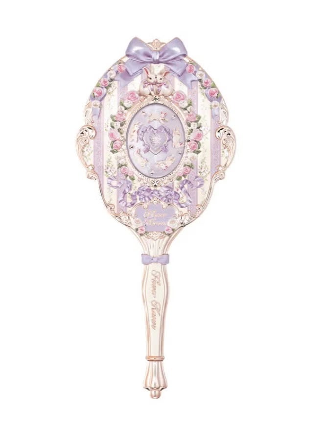 Flower Knows Bunny Garden Hand Mirror - Image 1