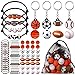 Nosiny Sportball Party Favors  108 Pcs Bulk Set Including 36 Keychains 36 Stress Balls  36 Charm Bracelets for Team Birthday Parties - Image 4