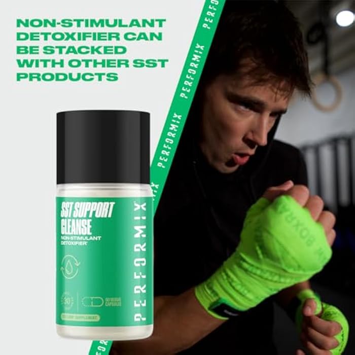 PERFORMIX SST Support Cleanse Non-Stimulant Liver Detox 60 Capsules - Made with Milk Thistle and Turmeric to Support Healthy Liver Function and Promotes Regularity - Image 4