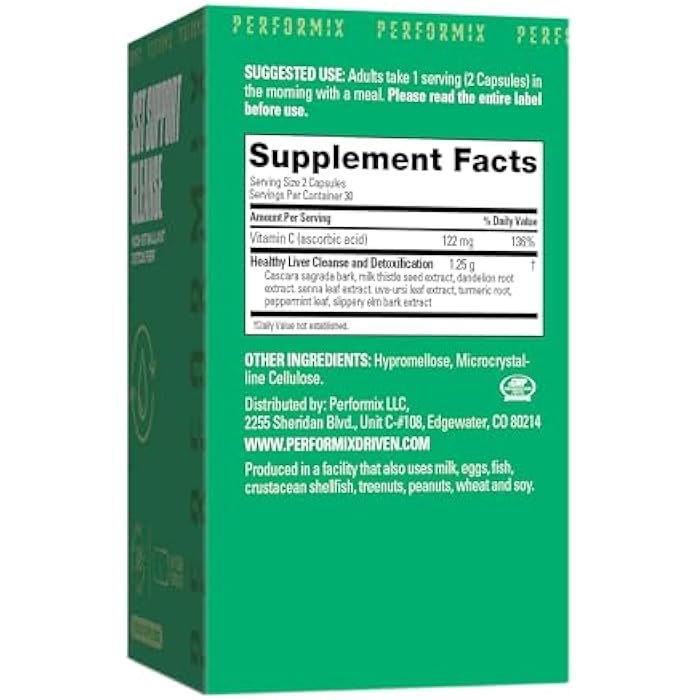PERFORMIX SST Support Cleanse Non-Stimulant Liver Detox 60 Capsules - Made with Milk Thistle and Turmeric to Support Healthy Liver Function and Promotes Regularity - Image 3
