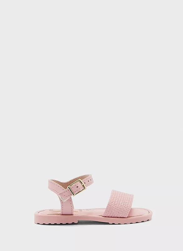 MOLEKINHA MOLEKINHA Sandals with Back strap For Infant Girls, Pink