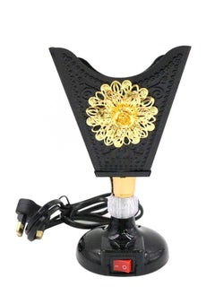 RSG Elegant Oud Bakhoor Holder Electric Incense Burner Black- DE1044  - Image 2