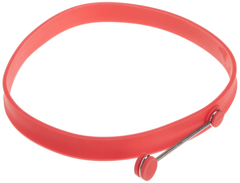 Trudeau Red Silicone 6 Inch Pancake Ring Set Of 2 - Image 4