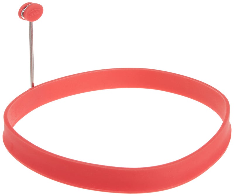 Trudeau Red Silicone 6 Inch Pancake Ring Set Of 2 - Image 1