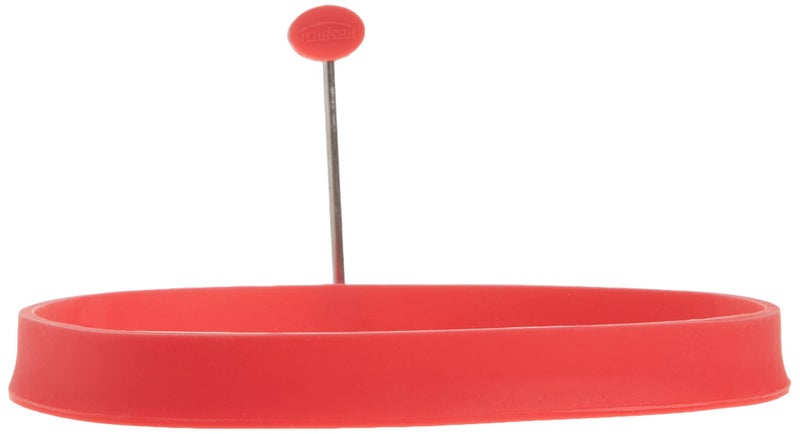 Trudeau Red Silicone 6 Inch Pancake Ring Set Of 2 - Image 3