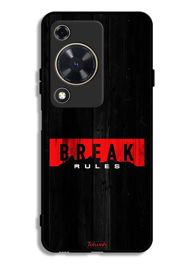 Tolwak Huawei Nova Y63 Protective Case Cover Break Rules
