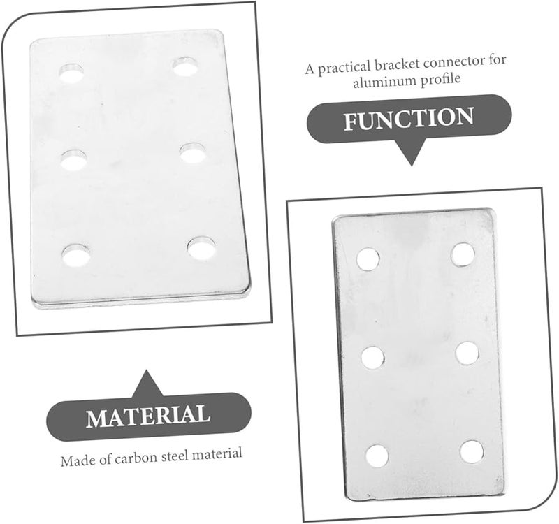 لوحة توصيل قطاع الألومنيوم سلسلة 40x40 قوس إصلاح سهل التركيب - Image 5