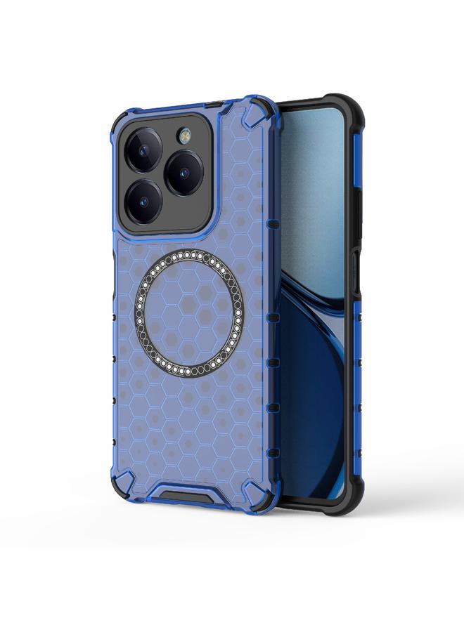 S-TOP Case For Realme C61 Global Honeycomb Magnetic Ring Shockproof Phone Case - Image 1