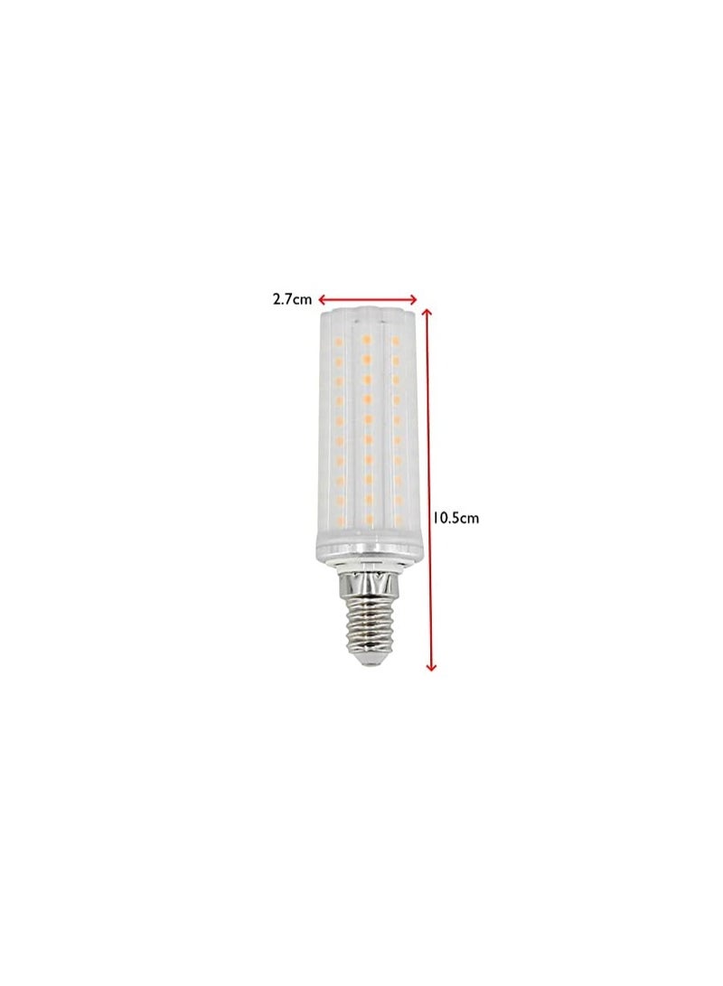 Quanta Energy Saving LED Corn Lamp Rateel 8W 850 Lumen E14 (PACK OF 1, WARM WHITE) - Image 2