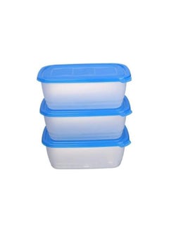 MEDSTAR Medstar food container set of 3 microwave and dishwasher safe - 1 liter - multi color  - Image 1