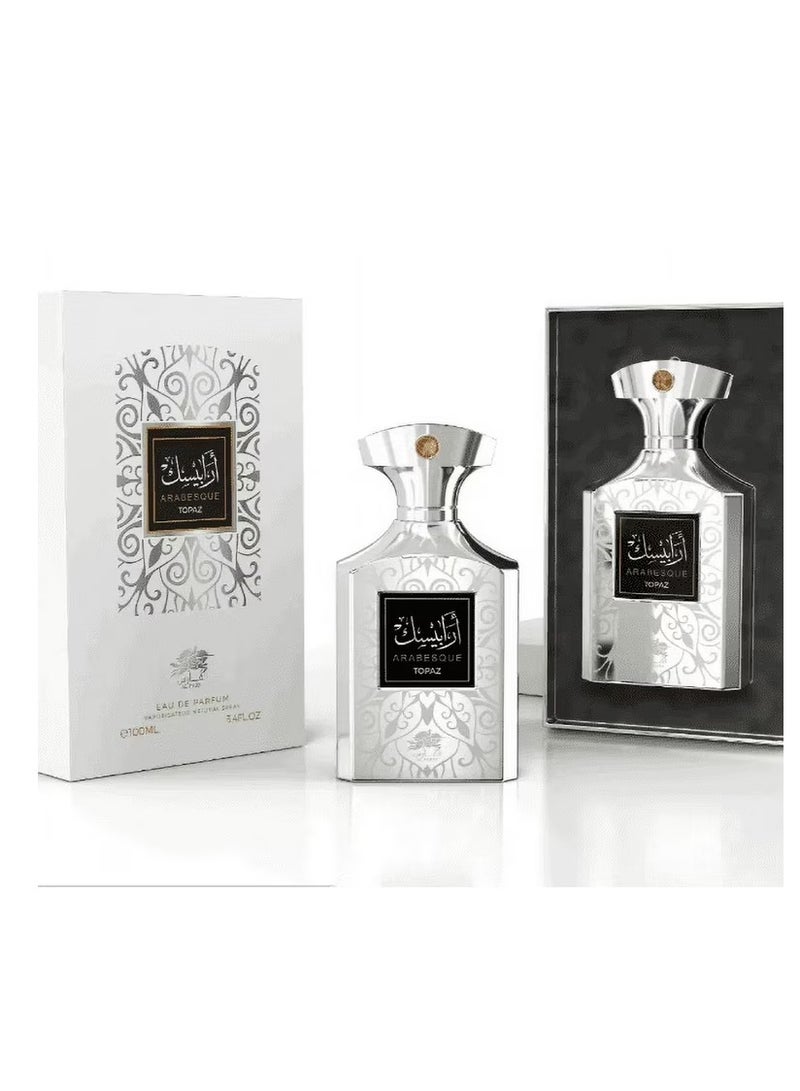 Al Fares Arabesque Topaz edp 100mL - Image 3
