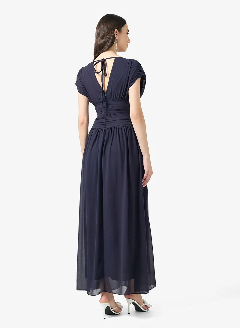 تي اف ان سي Dobby Woven Sleeveless Maxi Dress