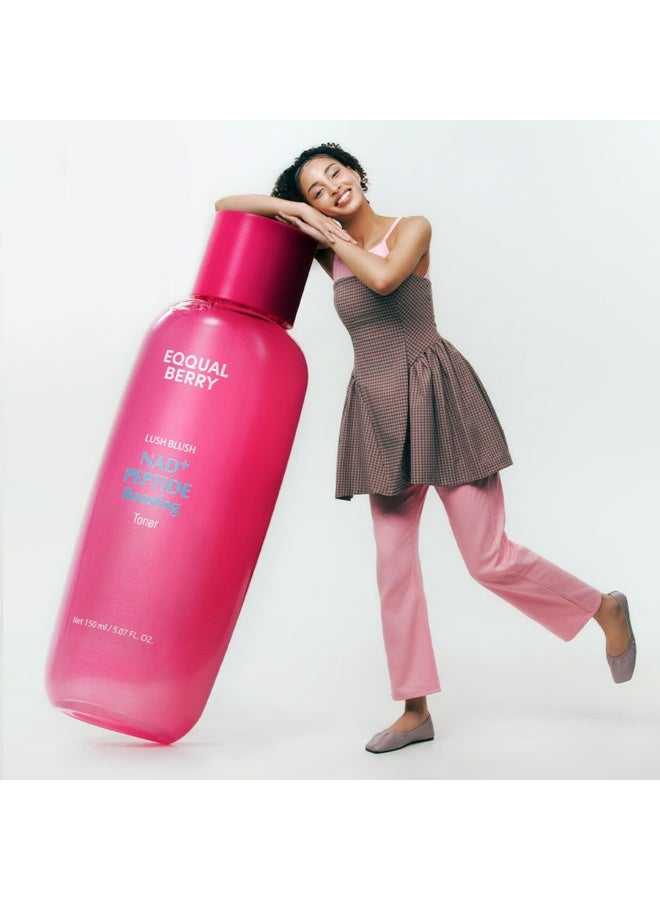 eqqualberry NAD+ Peptide Boosting Toner Lush Blush 150ml - Image 5