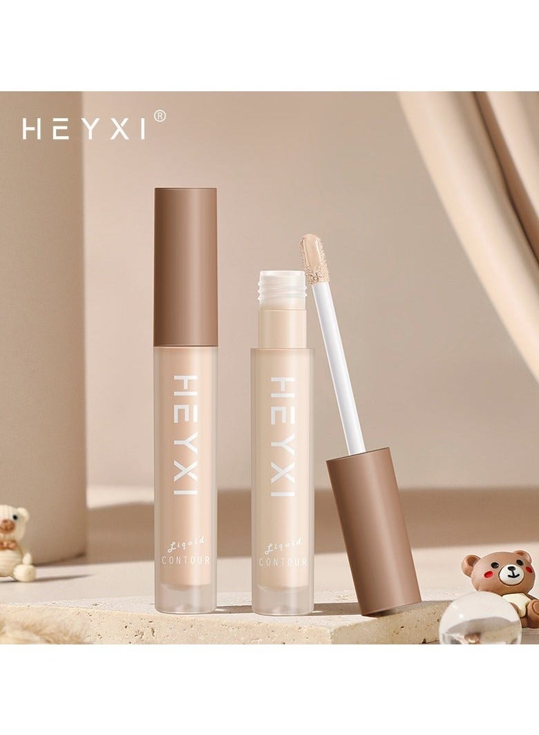 Heyxi قلم أساس خافي عيوب يدوم طويلاً، مكياج كونتور مقاوم للماء، دوائر داكنة، احمرار، ندوب، أكياس تحت العين، تغطية النمش، سهل الاستخدام #1 - Image 5
