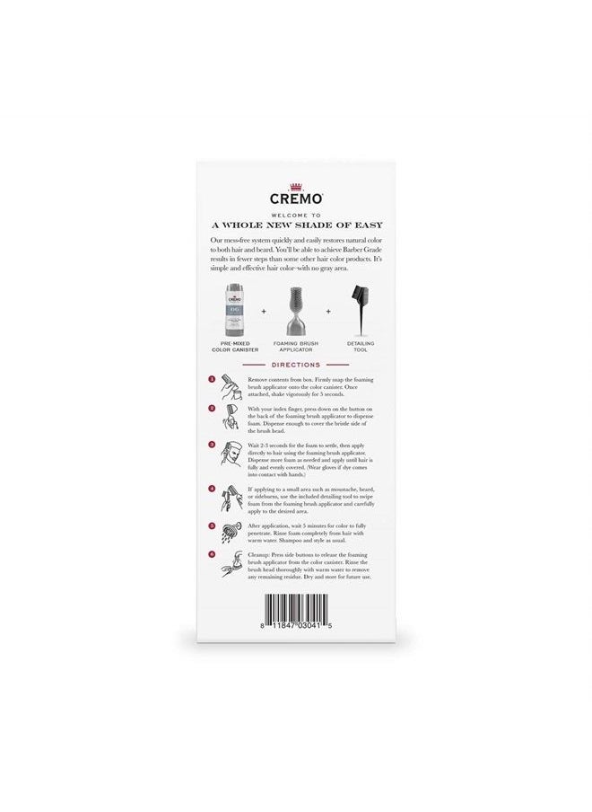 cremo - No Mix No Mess Hair and Beard Color, Light Brown, 2.7 Fl Oz - Image 1