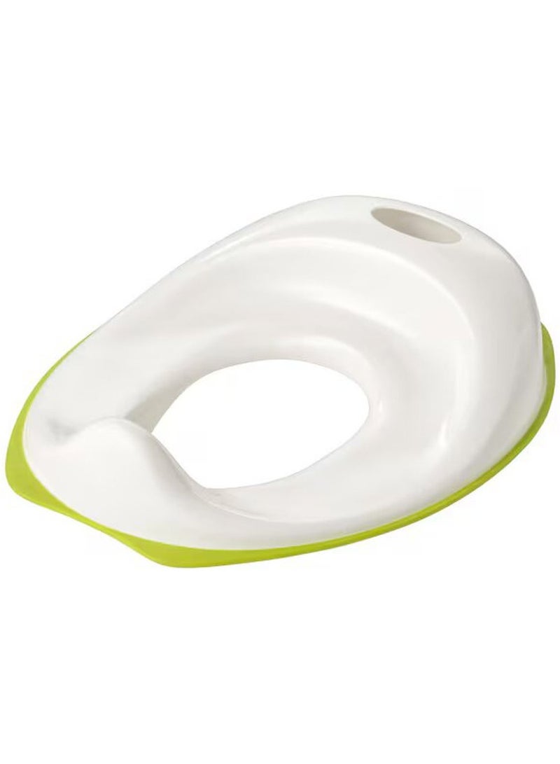 My First Potty With TOSSIG Toilet Seat - White/Green - Image 1